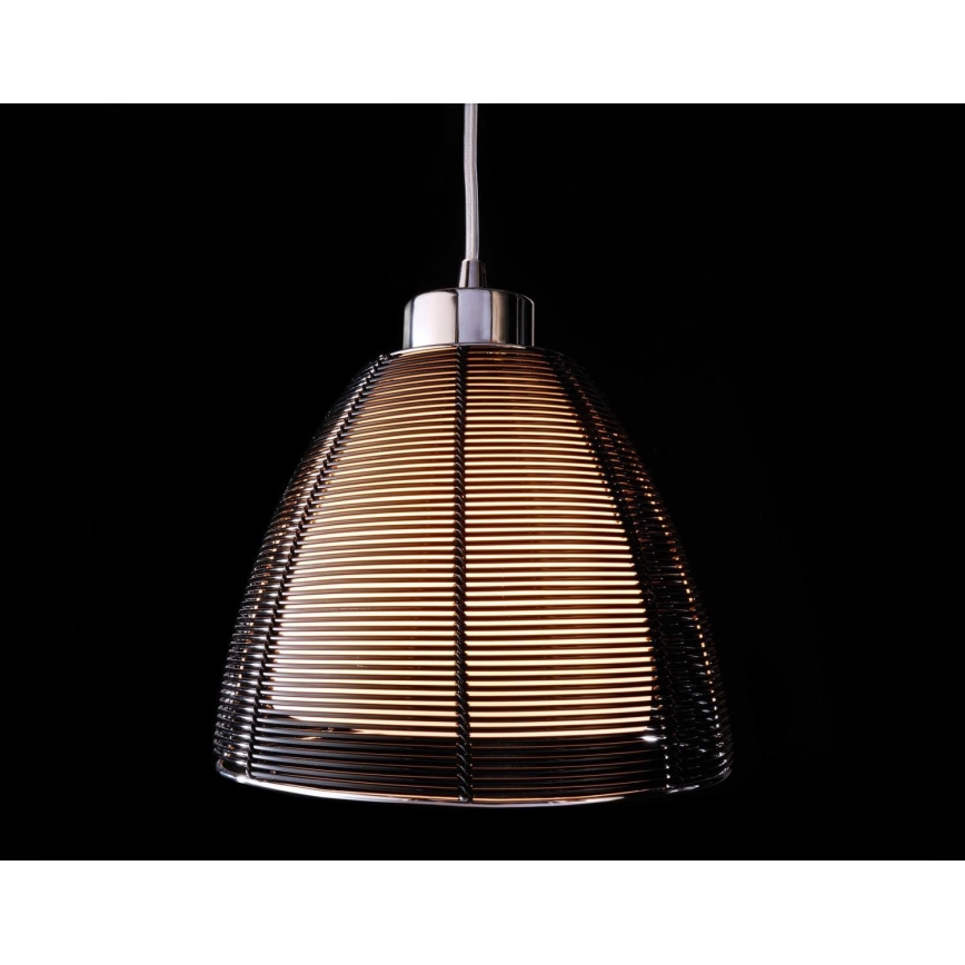 Deko-Light 342026 - Подвесная люстра FILO 1xE27/60W/230V диаметр 19 см черный