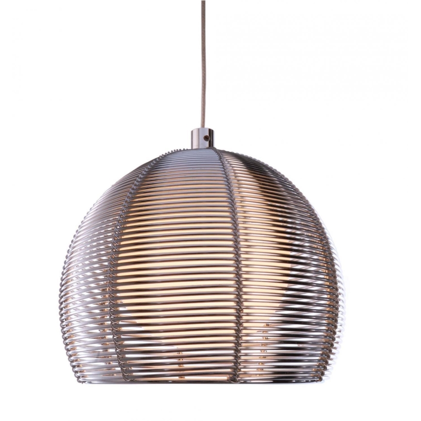 Deko-Light 342029 - Підвісна люстра FILO 1xG9/40W/230V діаметр 16 см срібний
