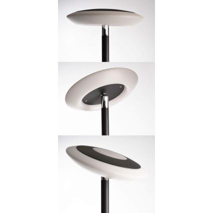 Deko-Light 343028 - Светодиодный торшер с регулированием яркости BERMUDA LED/18W/230V 3000K черный