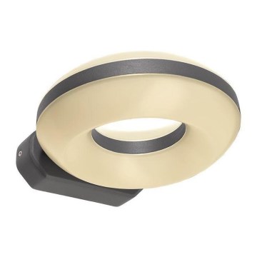 Deko-Light 731081 - Вуличний світлодіодний настінний світильник MUSCAE LED/13W/230V IP54 антрацит