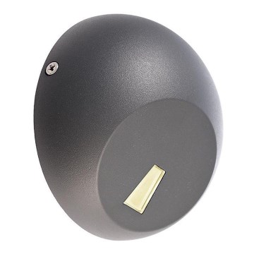 Deko-Light 731111 - Уличный светодиодный настенный светильник AQUILAE LED/3,5W/230V IP65 антрацит