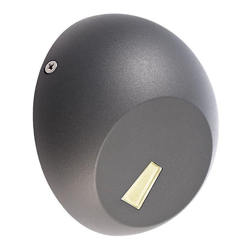 Deko-Light 731111 - Уличный светодиодный настенный светильник AQUILAE LED/3,5W/230V IP65 антрацит