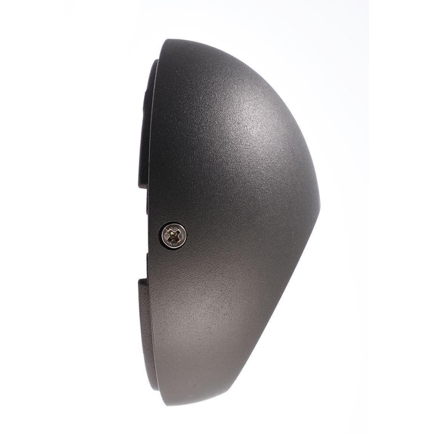 Deko-Light 731111 - Вуличний світлодіодний настінний світильник AQUILAE LED/3,5W/230V IP65 антрацит