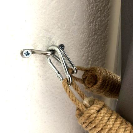 Держатель для штор BORURAF 60 см коричневый