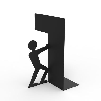 Держатель для книг ADAM 20x14 см черный