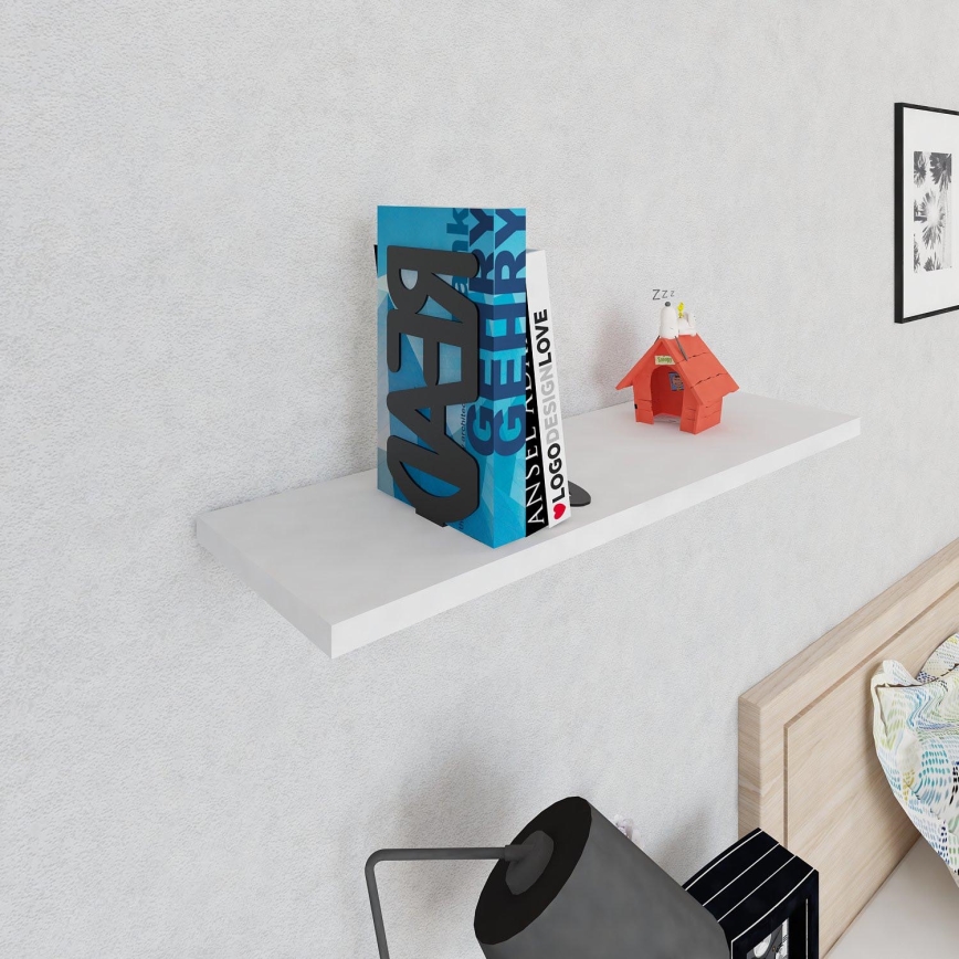 Держатель для книг READING 19x12 см черный