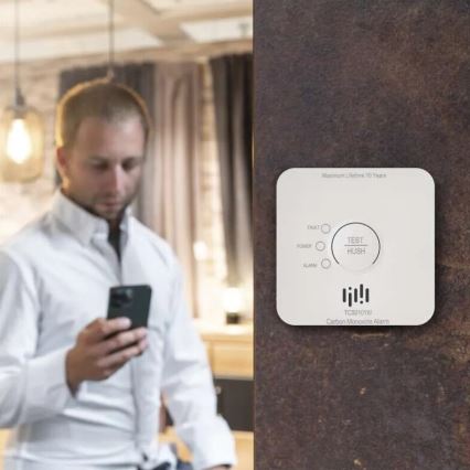 Детектор чадного газу GoSmart 2xAA Wi-Fi Tuya