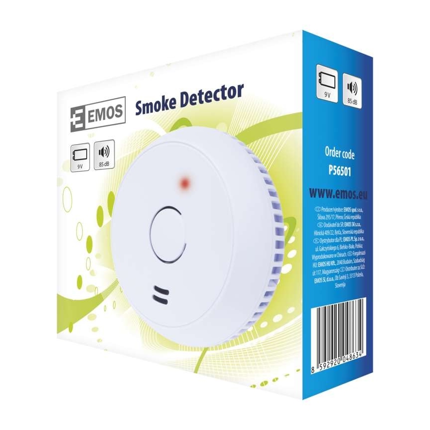 Детектор диму 1x9V