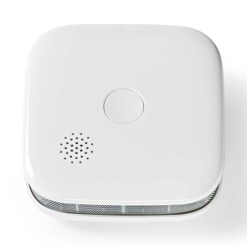 Детектор диму SmartLife 3V/1xCR123A Wi-Fi Tuya