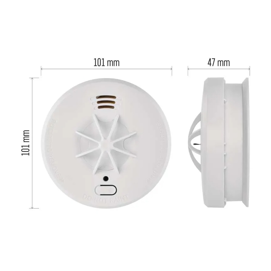 Детектор пожежі 1x9V