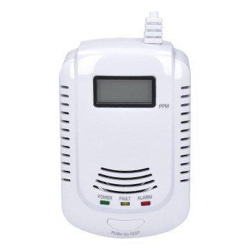 Детектор угарного газа и горючих газов 230V