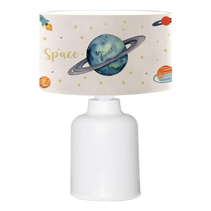 Детская лампа CANDY 1xE27/40W/230V белая/разноцветная