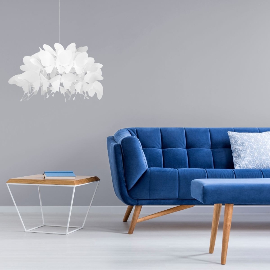 Детская люстра FARFALLA 1xE27/60W/230V белая