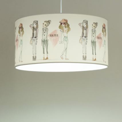 Детская люстра GIRLS VIBES 1xE27/60W/230V диаметр 40 см для девочек