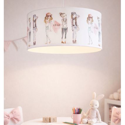 Детская люстра GIRLS VIBES 1xE27/60W/230V диаметр 40 см для девочек