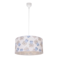 Детская люстра KIDS ROOM 1xE27/60W/230V, диаметр 40 см, медвежонок