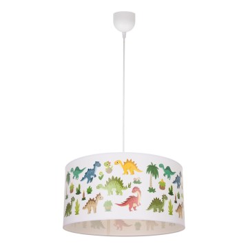 Детская люстра KIDS ROOM, 1xE27/60W/230V, Ø 40 см, динозавр