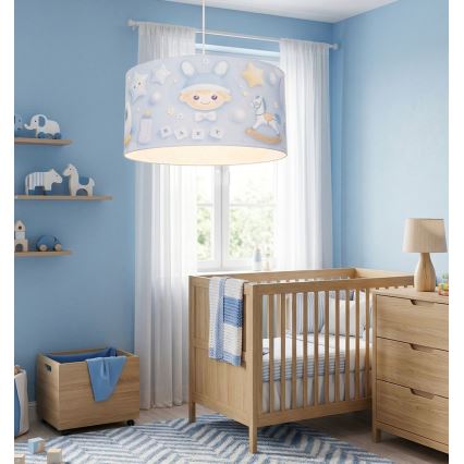 Детская люстра KIDS ROOM 1xE27/60W/230V, Ø 40 см, космонавт