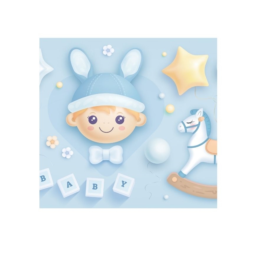 Детская люстра KIDS ROOM 1xE27/60W/230V, Ø 40 см, космонавт