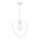 Детская люстра LOVE 1xE27/60W/230V белый