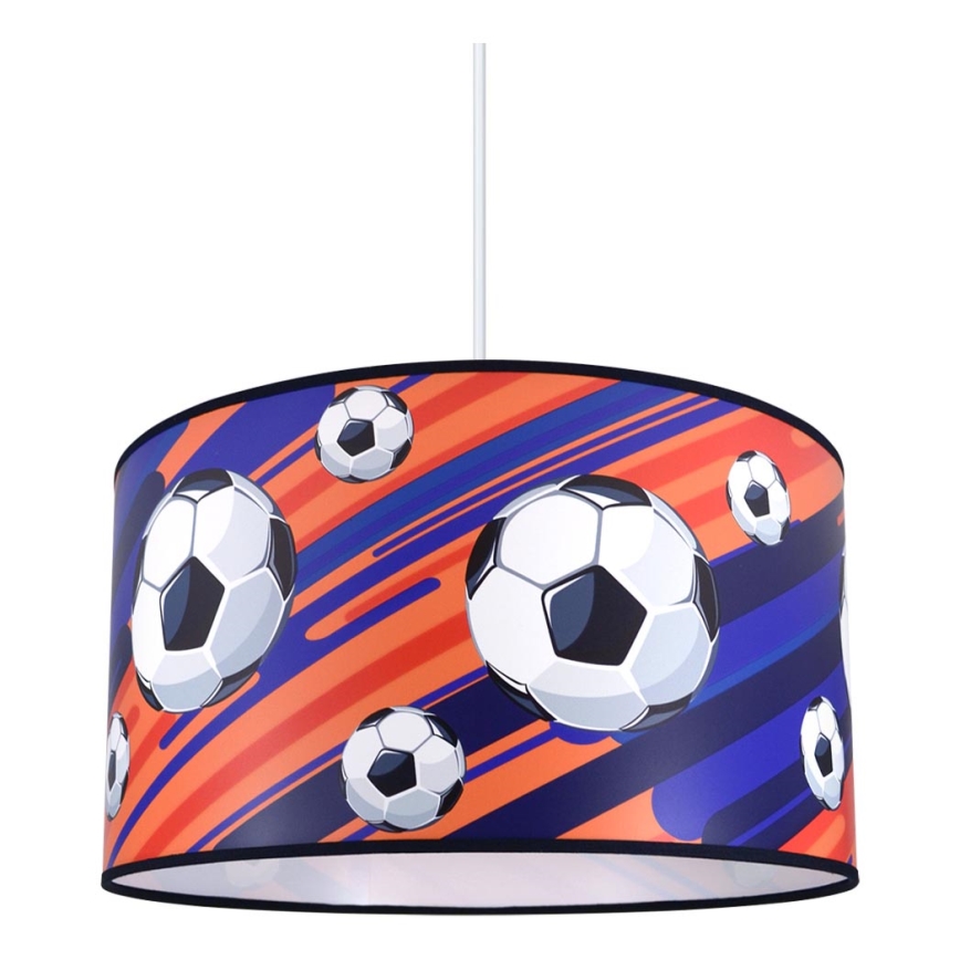 Детская люстра на тросе FOOTBALL 1xE27/60W/230V
