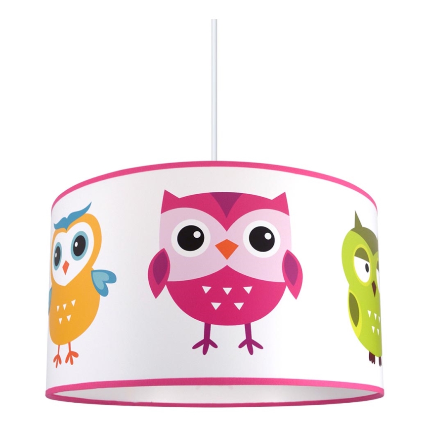 Детская люстра на тросе OWL 1xE27/60W/230V