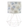 Детская настольная лампа KIDS ROOM 1xE27/60W/230V, диаметр 18 см, медвежонок