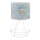 Детская настольная лампа KIDS ROOM 1xE27/60W/230V Ø 18 см космонавт