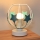 Детская настольная лампа STARS 1xE27/15W/230V бирюзовый/белый