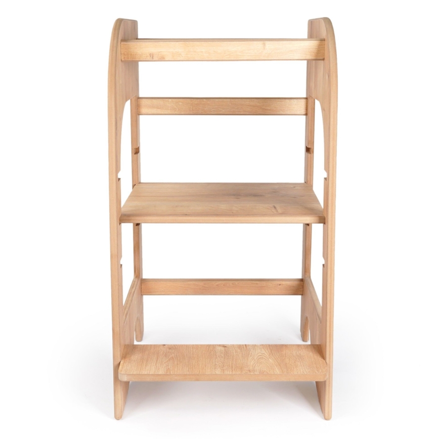 Детская обучающая башня 90x50 см, коричневая