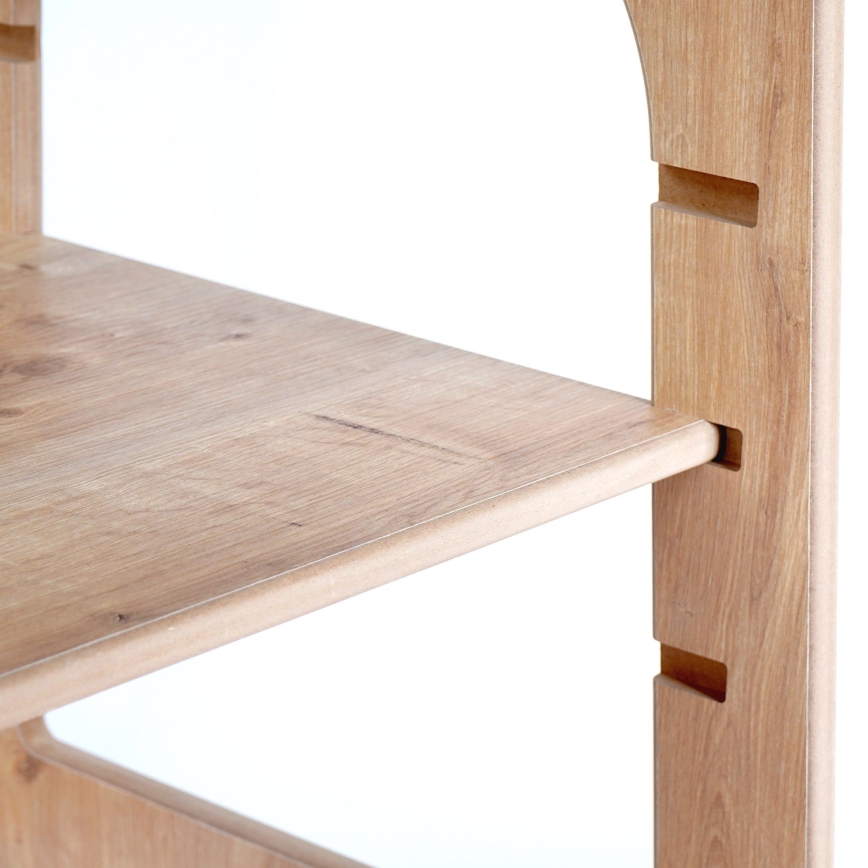 Детская обучающая башня 90x50 см, коричневая