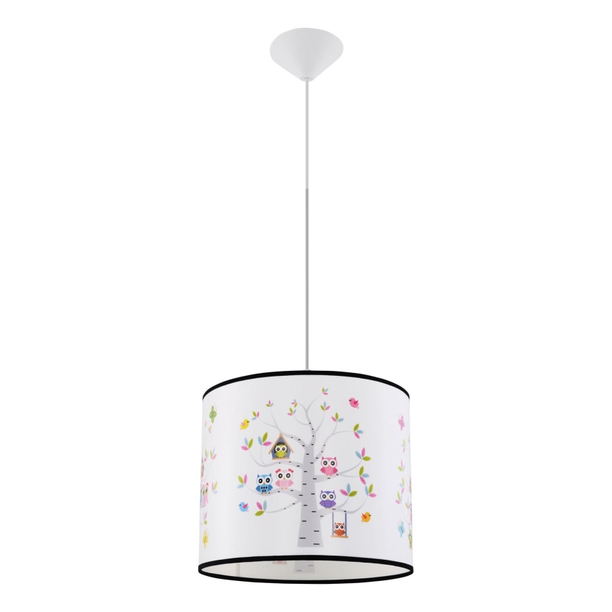 Детская подвесная люстра OWLS 1xE27/15W/230V диаметр 30 см совы