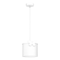 Детская подвесная люстра SWEET 1xE27/15W/230V белый/бабочка