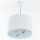 Детская подвесная люстра SWEET DREAMS 1xE27/60W/230V диаметр 30 см