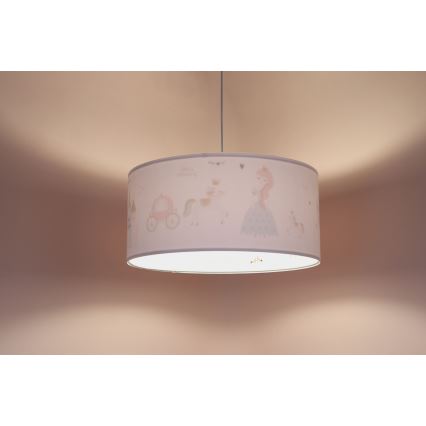 Детская подвесная люстра SWEET DREAMS 1xE27/60W/230V диаметр 30 см