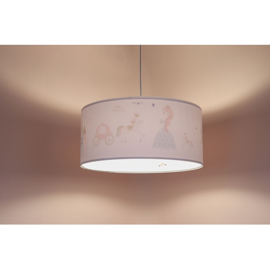 Детская подвесная люстра SWEET DREAMS 1xE27/60W/230V диаметр 30 см