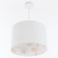 Детская подвесная люстра SWEET DREAMS 1xE27/60W/230V диаметр 30 см