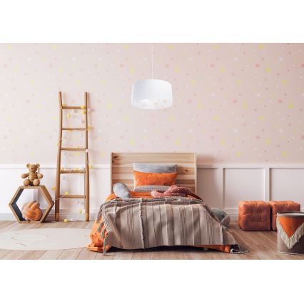 Детская подвесная люстра SWEET DREAMS 1xE27/60W/230V диаметр 30 см