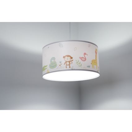 Детская подвесная люстра SWEET DREAMS 1xE27/60W/230V диаметр 30 см