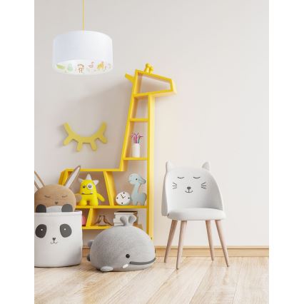 Детская подвесная люстра SWEET DREAMS 1xE27/60W/230V диаметр 30 см
