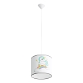 Детская подвесная люстра UNICORN 1xE27/15W/230V диаметр 30 см единорог
