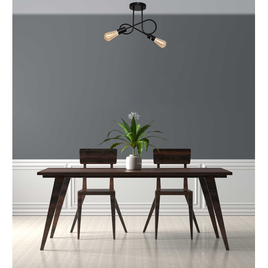 Детская накладная люстра OXFORD 2xE27/15W/230V