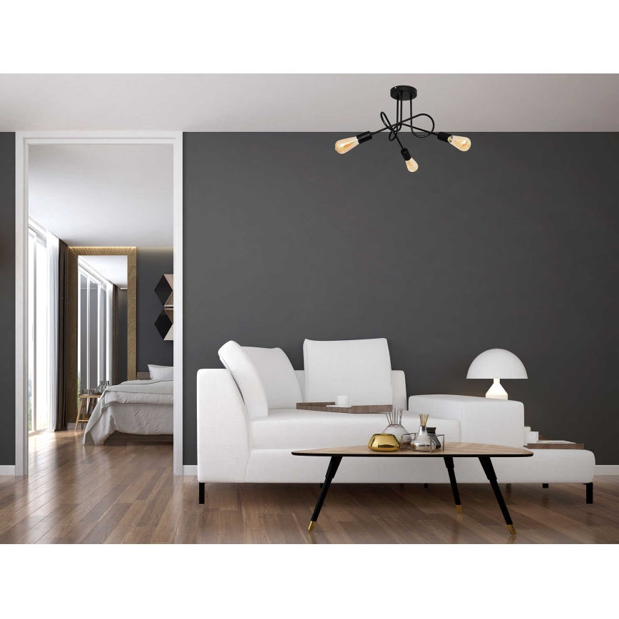 Детская припотолочная люстра OXFORD 3xE27/15W/230V