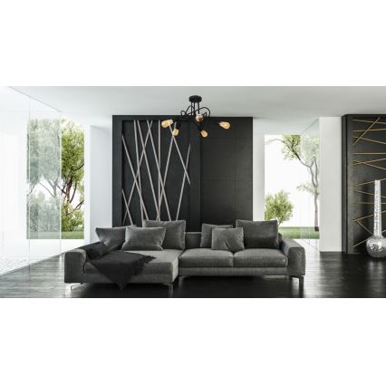 Детская припотолочная люстра OXFORD 5xE27/15W/230V