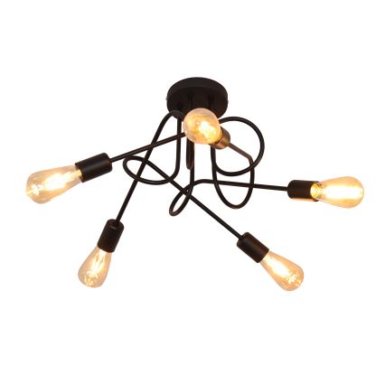 Детская припотолочная люстра OXFORD 5xE27/15W/230V