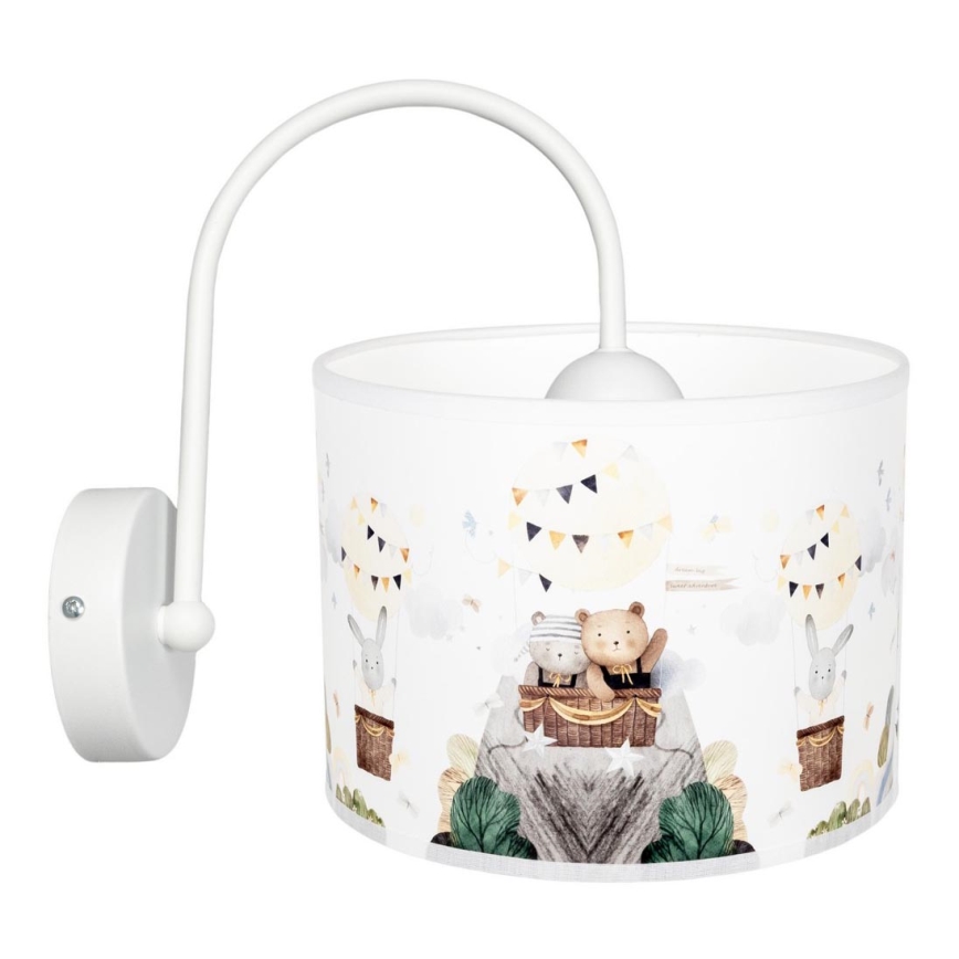 Детский настенный светильник BEARS 1xE27/60W/230V