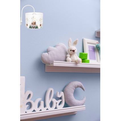 Детский настенный светильник BEARS 1xE27/60W/230V
