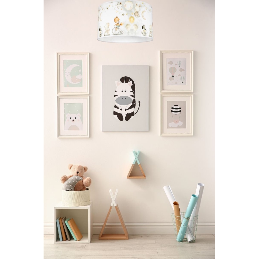 Детский потолочный светильник CIRCUS 1xE27/60W/230V