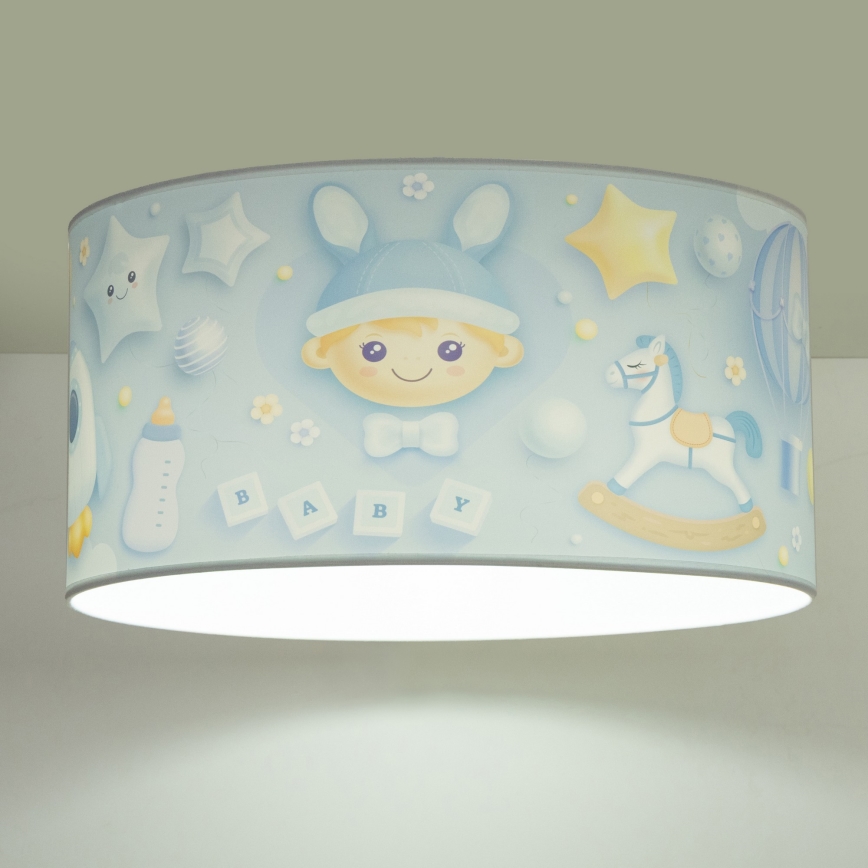 Детский потолочный светильник KIDS ROOM 1xE27/60W/230V, диаметр 40 см, Космонавт