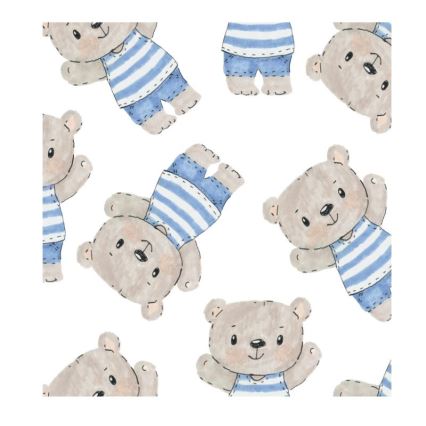 Детский потолочный светильник KIDS ROOM 1xE27/60W/230V Ø 40 см, в виде медвежонка